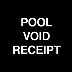 POOL VOID RECEIPT collection image