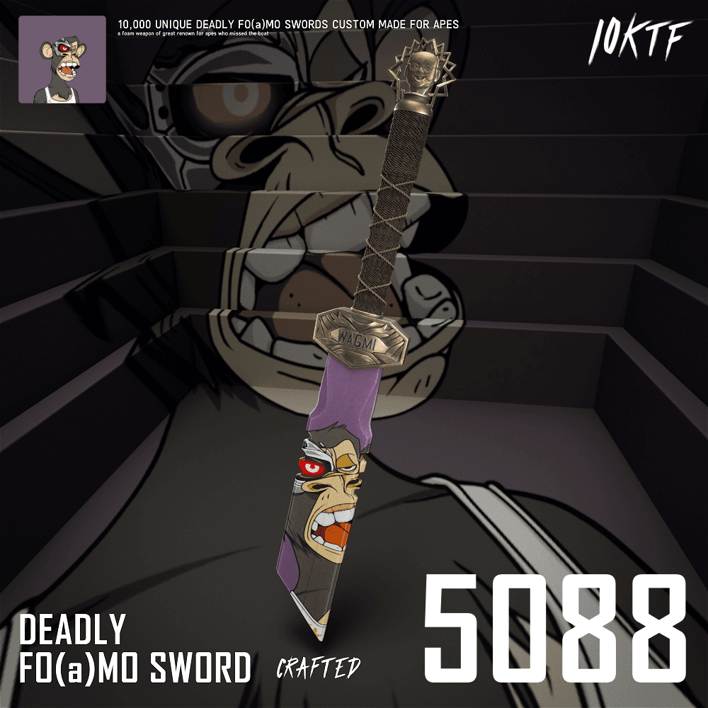Ape Deadly FO(a)MO Sword #5088