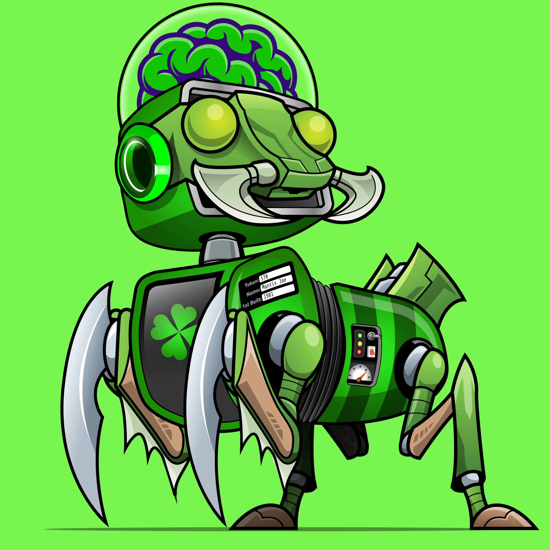 Zoilo RoboPet #570 - "Mantis Joe"