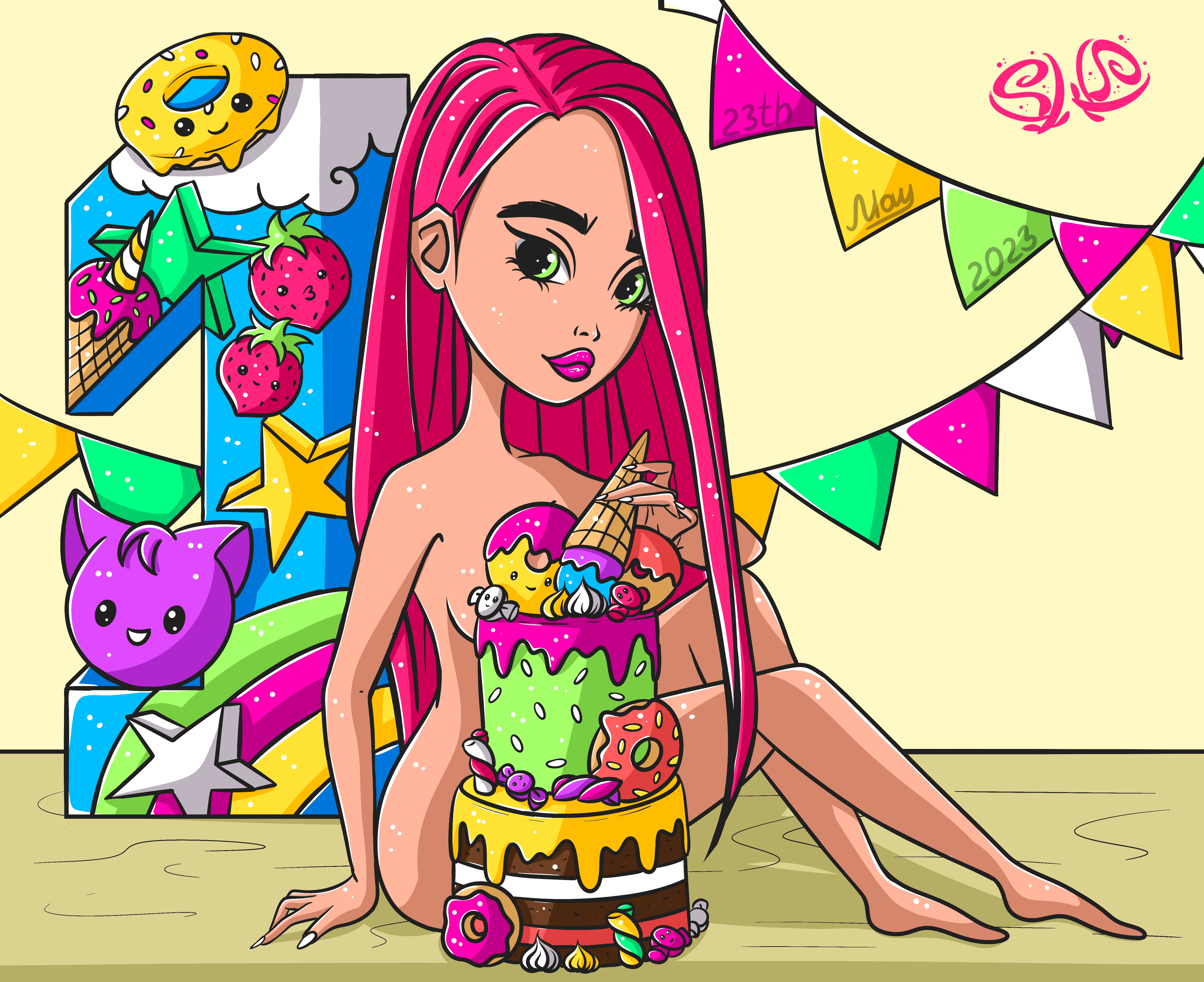 Rose's Birthday - One Year