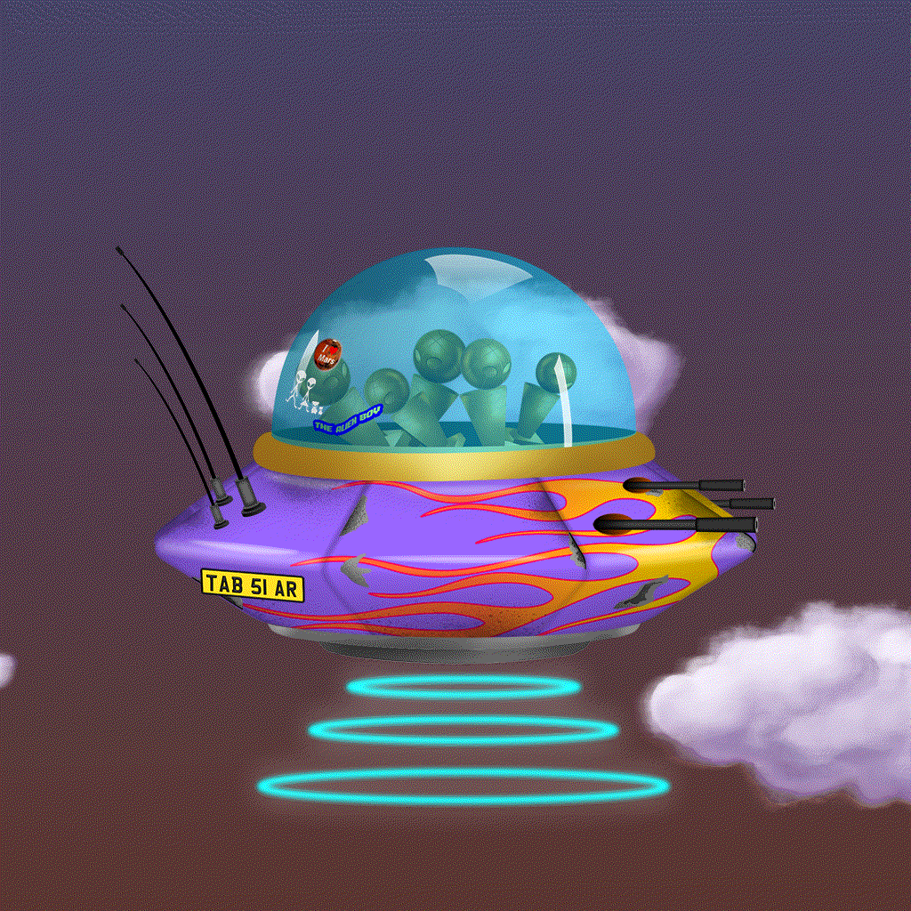 Alien UFO 519