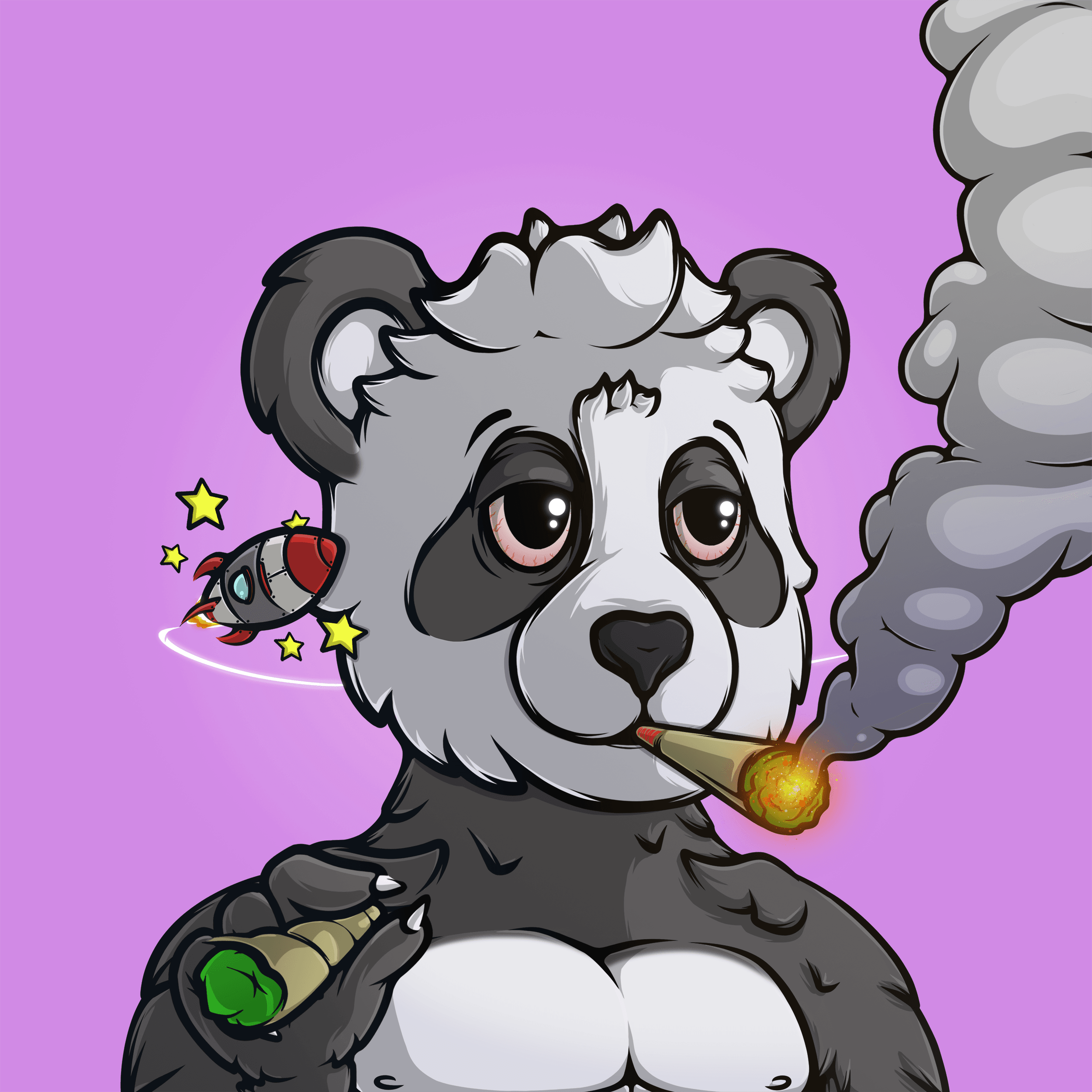Puff Puff Pandas #2732