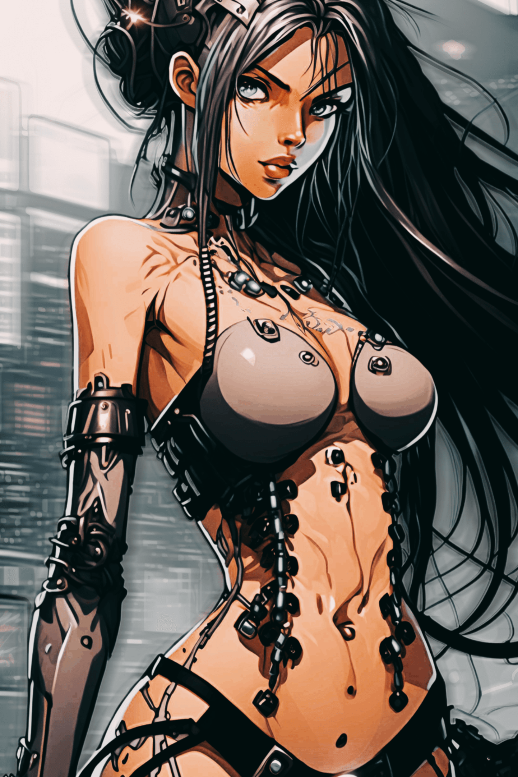 Cyberpunk Girl #187: YOKI (AI)
