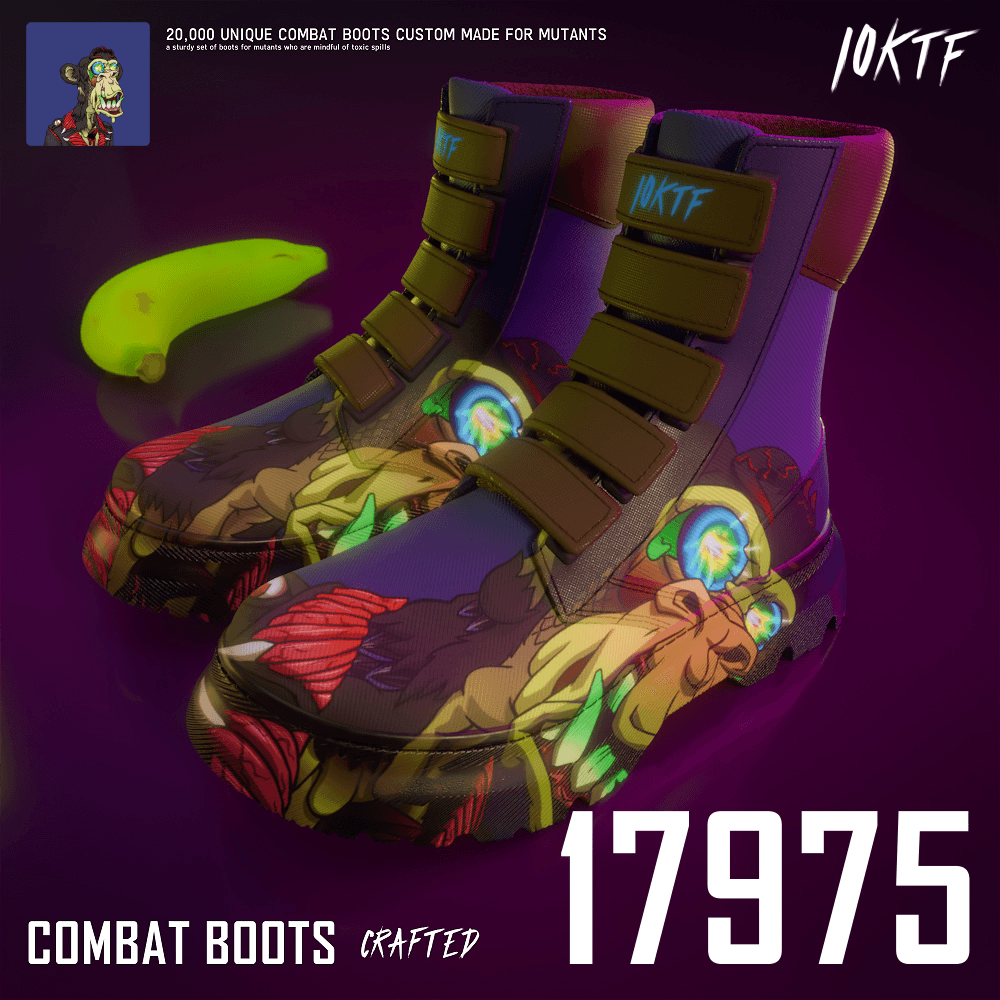 Mutant Combat Boots #17975