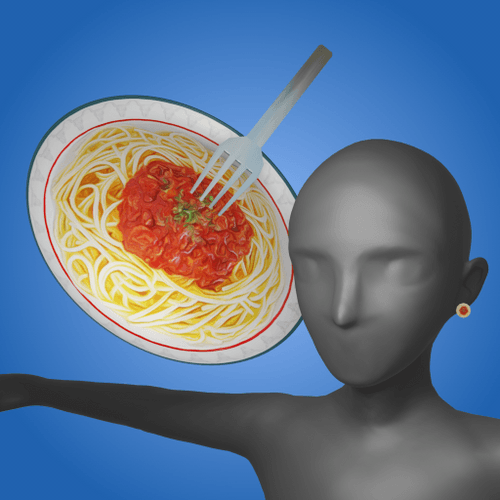 Bufalo Western Spaghetti Plate