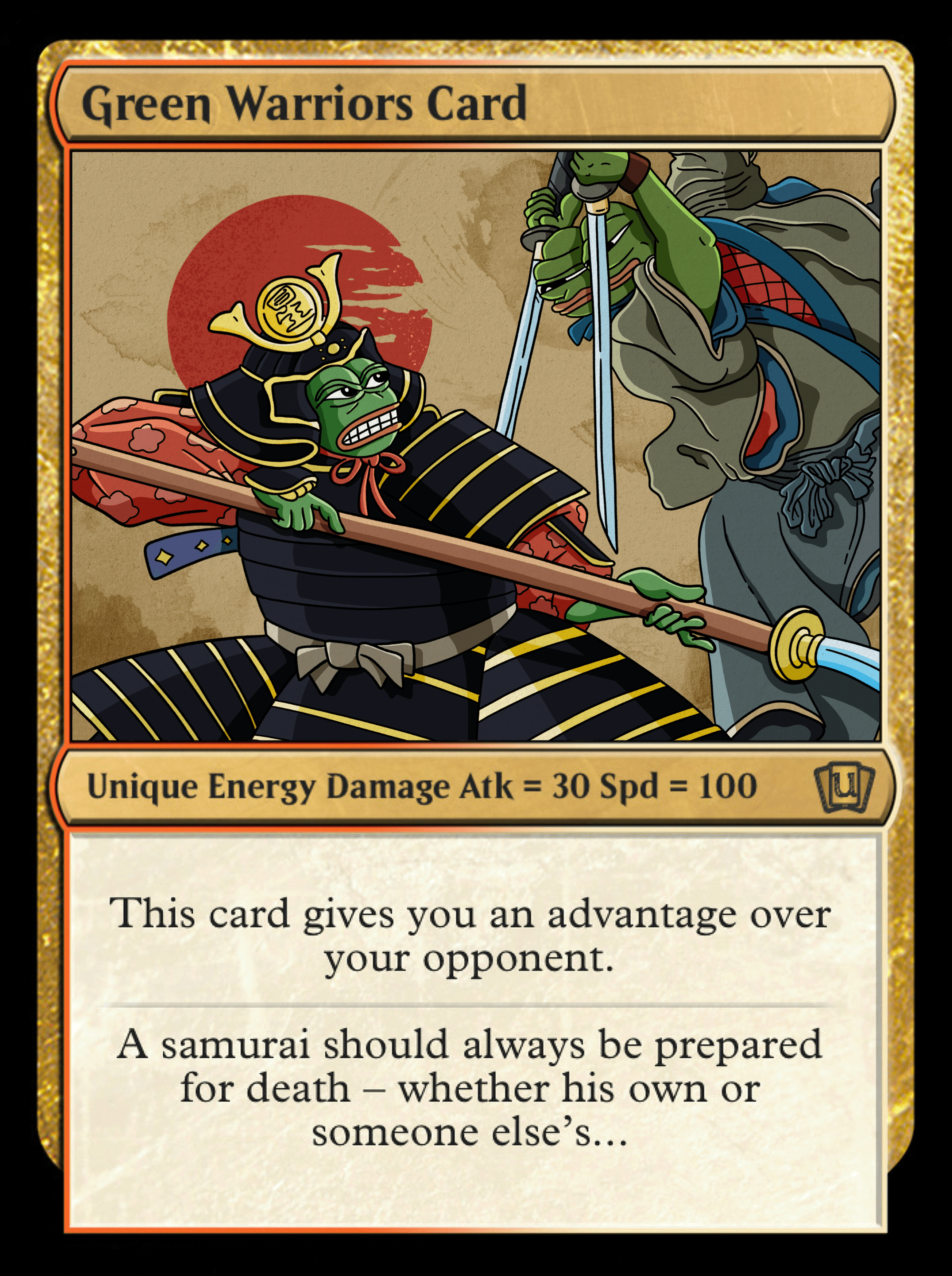 Green Warriors Card