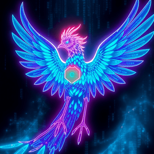 majestic cyber phoenix