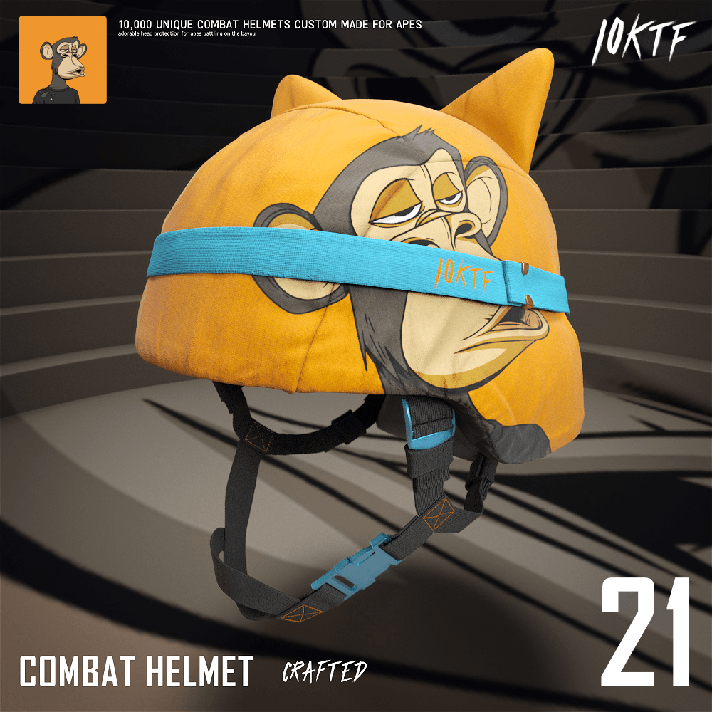 Ape Combat Helmet #21
