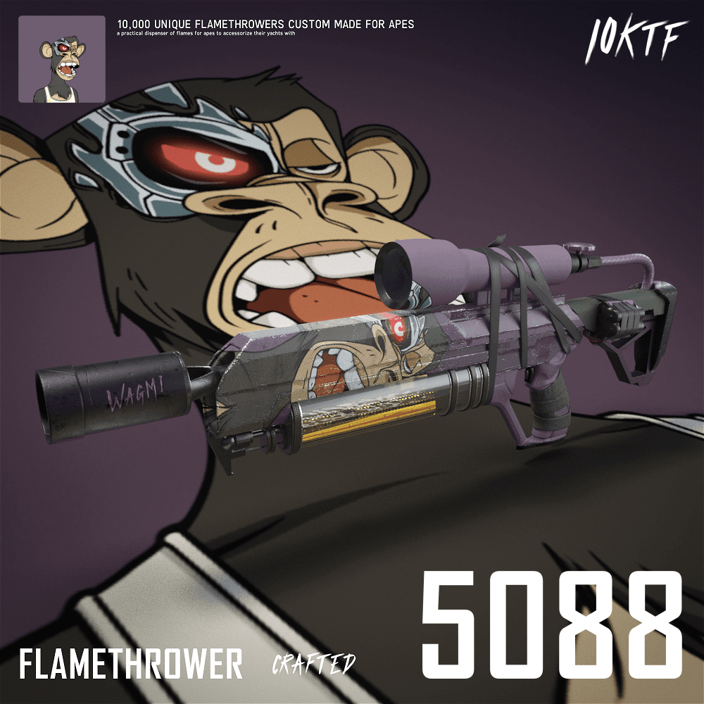 Ape Flamethrower #5088