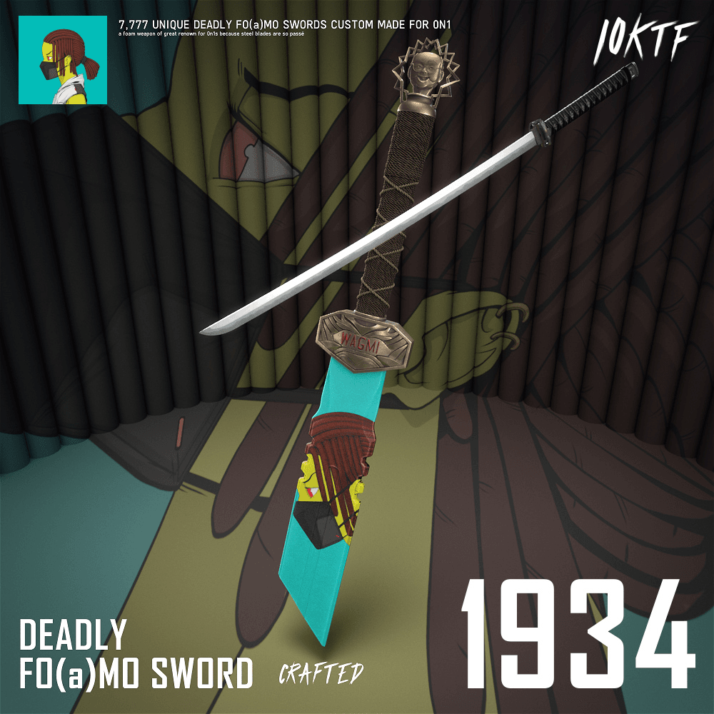 0N1 Deadly FO(a)MO Sword #1934