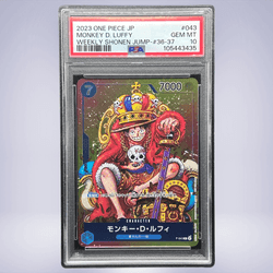 2023 ONE PIECE モンキー・D・ルフィ #043 PSA 10