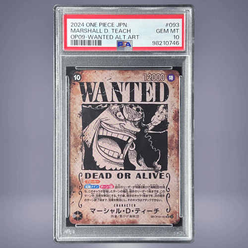 2024 ONE PIECE マーシャル・D・ティーチ #093 PSA 10 - メルカリNFT 2024 ONE PIECE マーシャル・D・ティーチ #093 PSA 10 - メルカリNFT