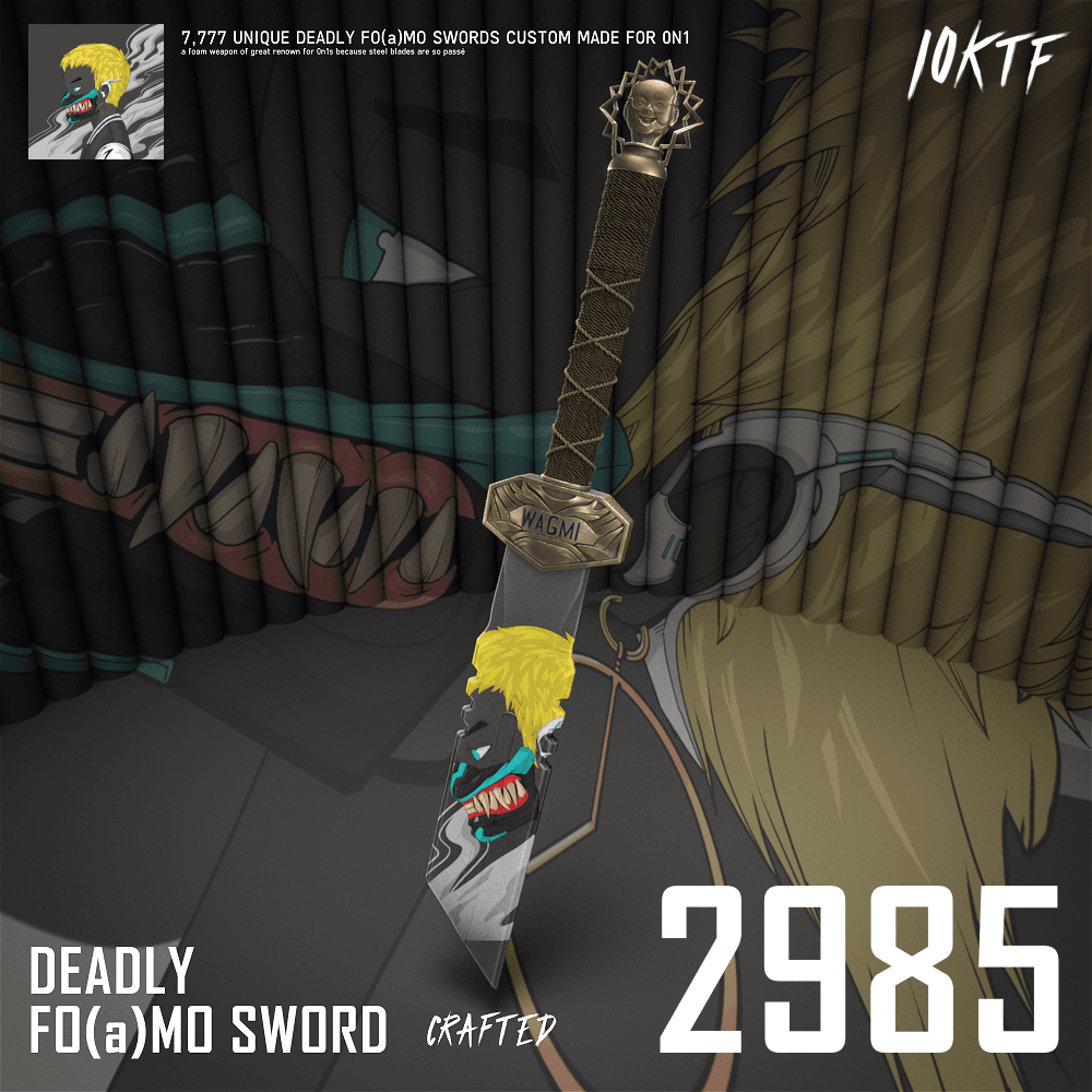 0N1 Deadly FO(a)MO Sword #2985