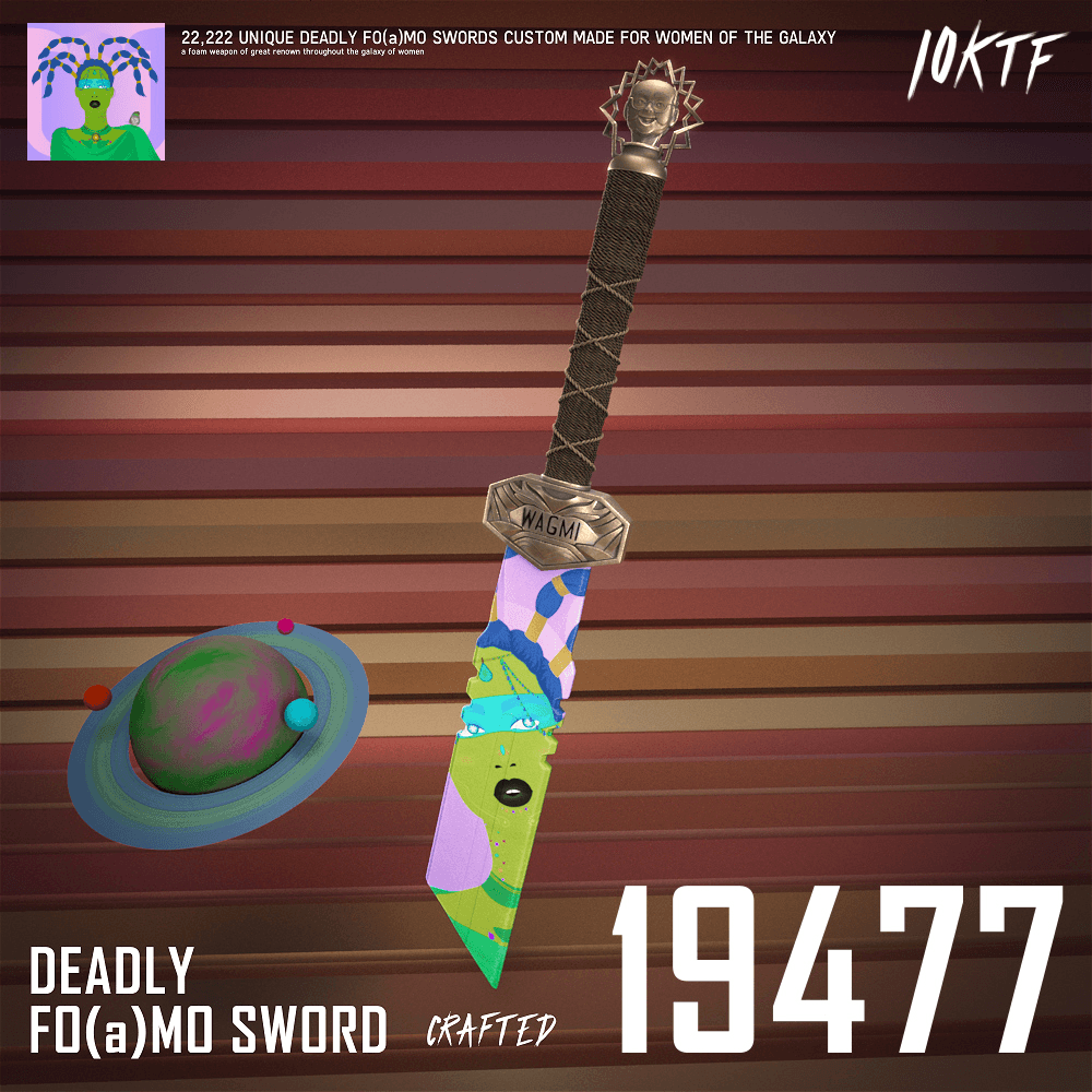 Galaxy Deadly FO(a)MO Sword #19477