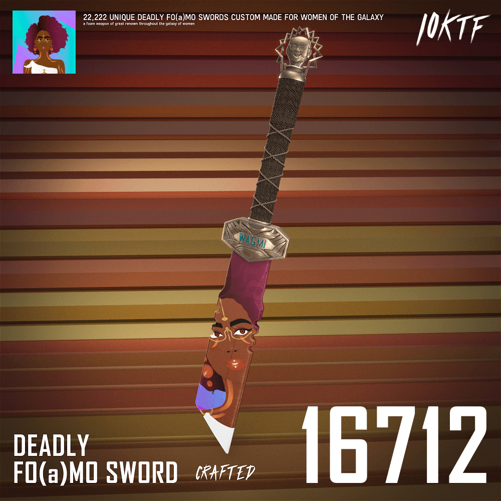 Galaxy Deadly FO(a)MO Sword #16712