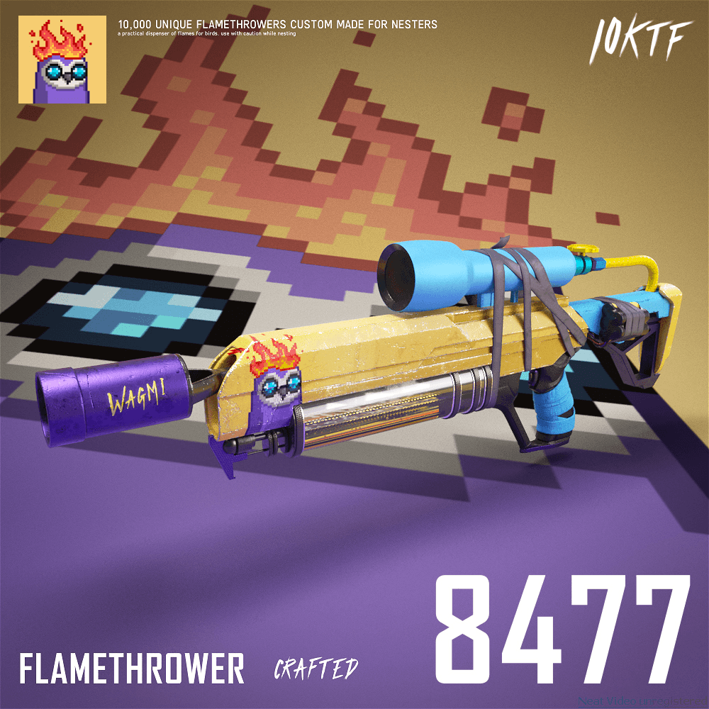 Moonbird Flamethrower #8477
