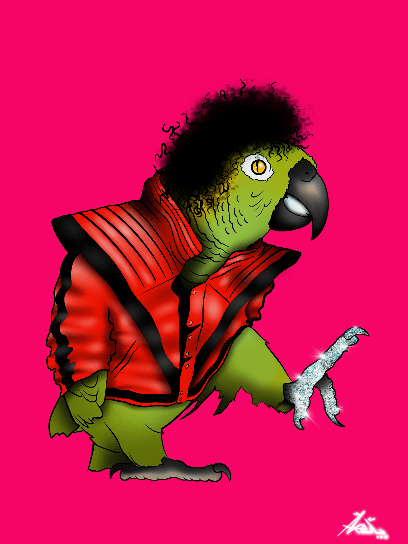 Thriller Parrot