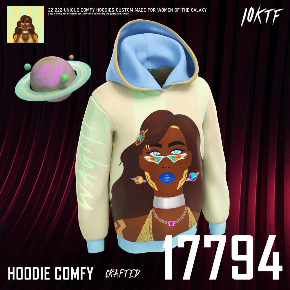 Galaxy Comfy Hoodie #17794