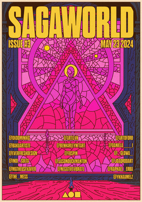 SAGAWORLD Issue # 3 Poster