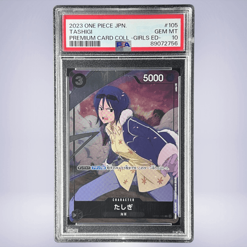 2023 ONE PIECE たしぎ #105 PSA 10
