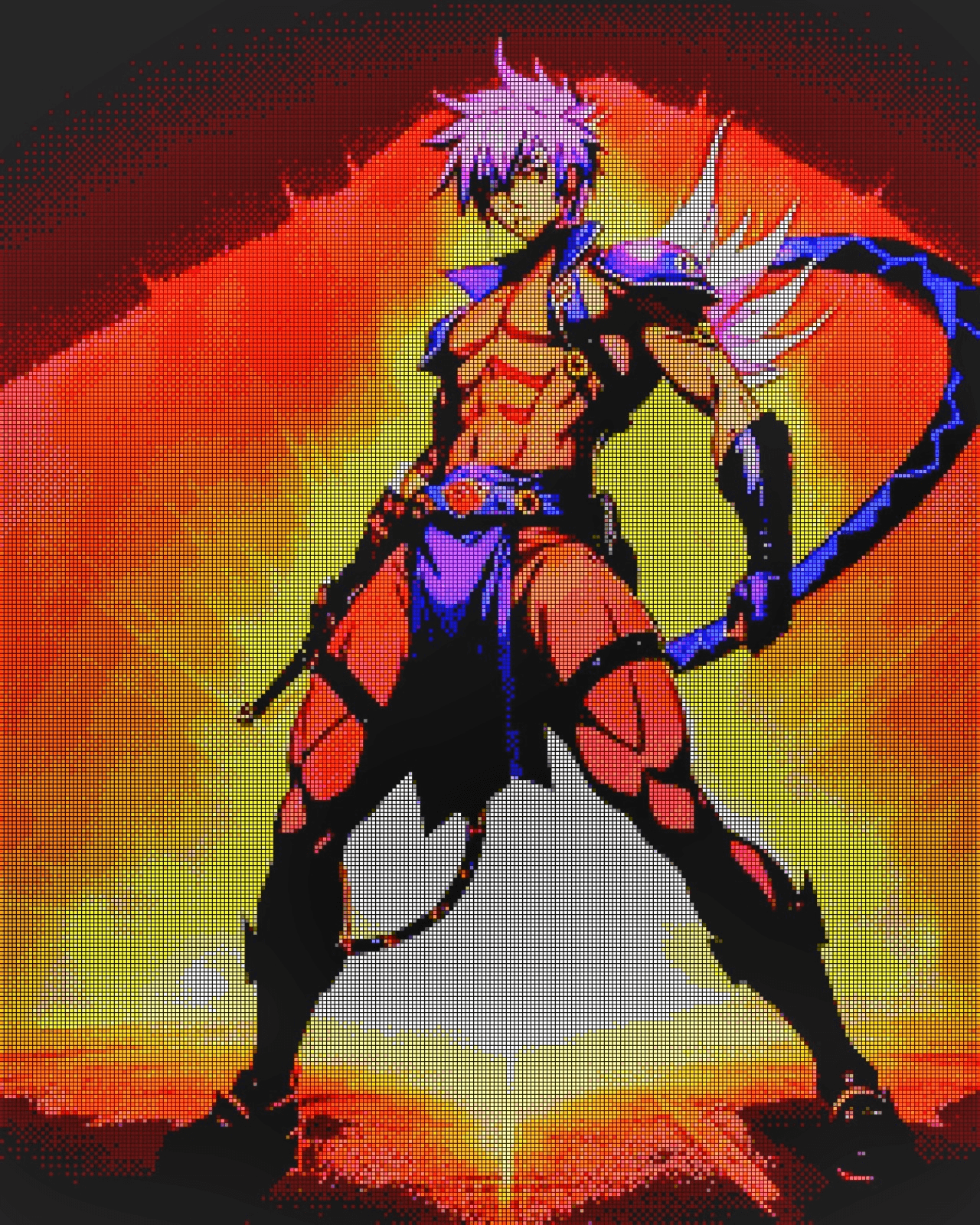 The Pixels Collections┃010: Dreann the Night Leopard #1/50