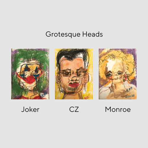 Grotesque Heads. Mauricio Yauri
