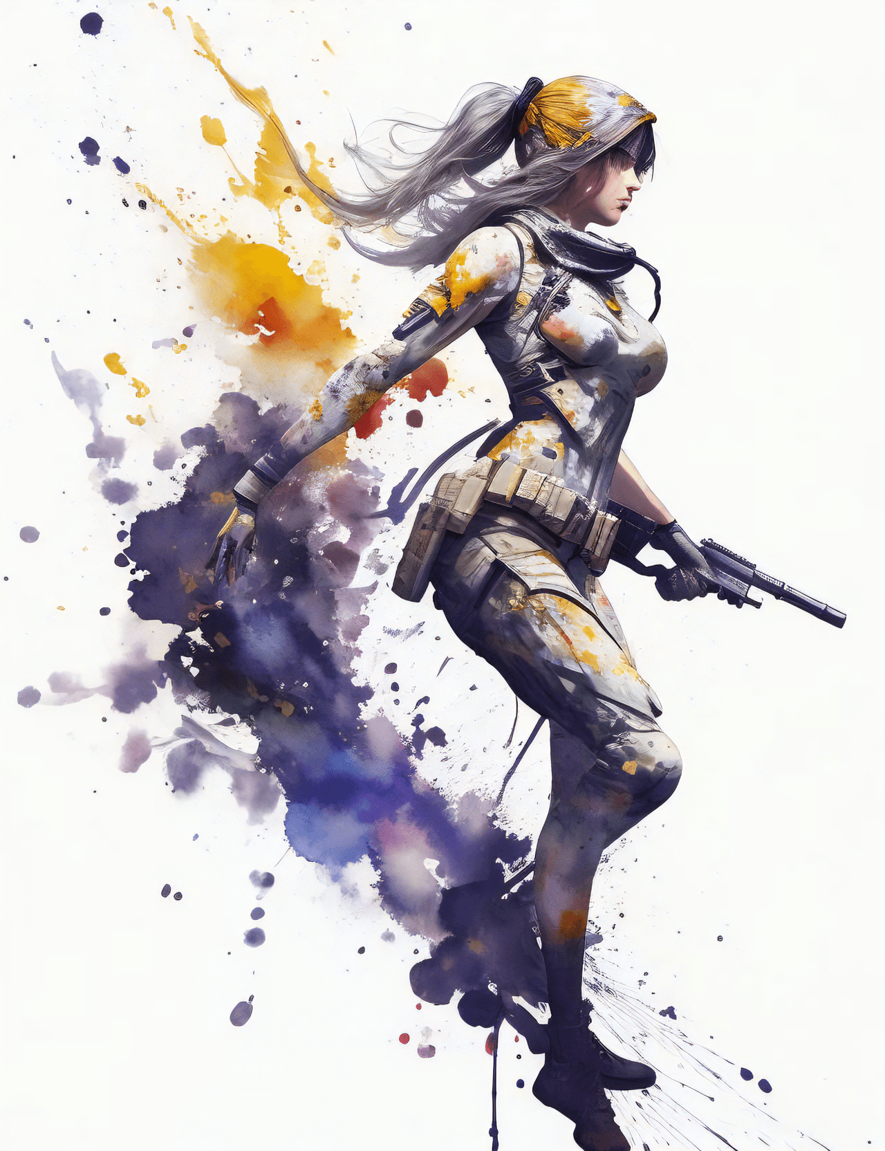 Sniper woman