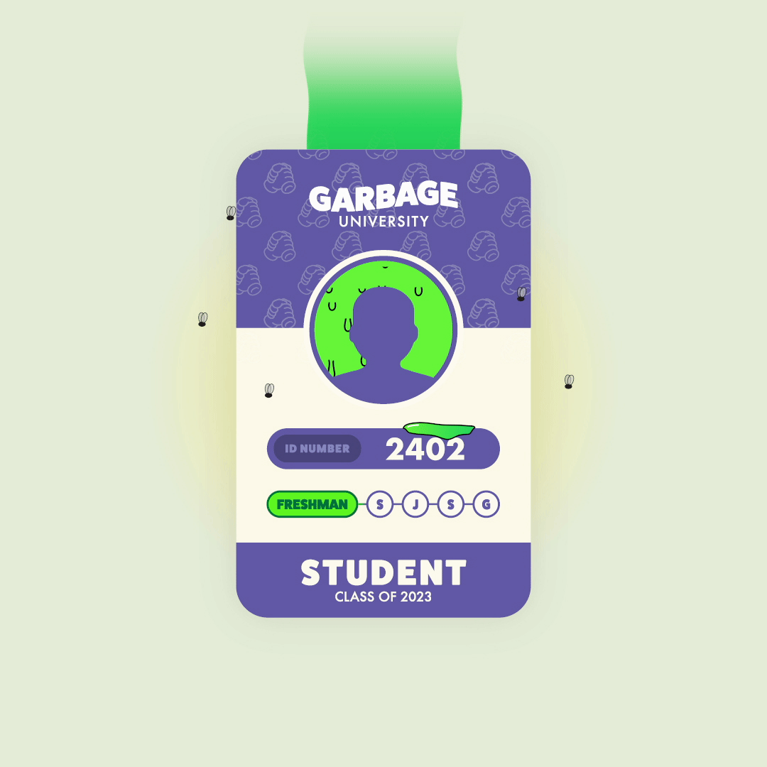 Garbage University Student ID: 2402