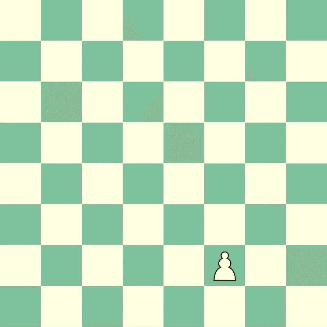 White Pawn f2