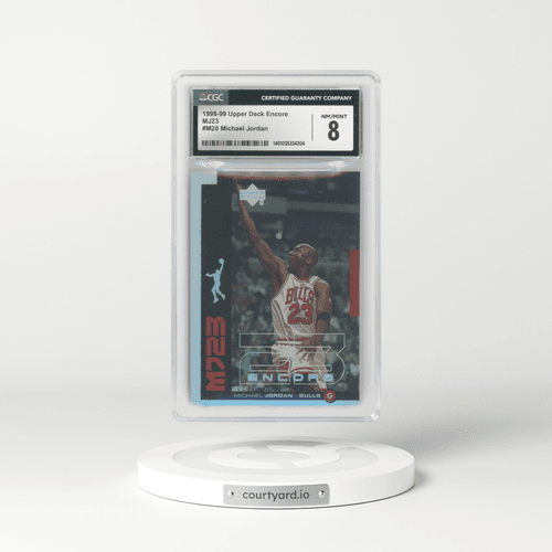 1998 Upper Deck Encore #M20 Michael Jordan (CGC 8 NM-MT)