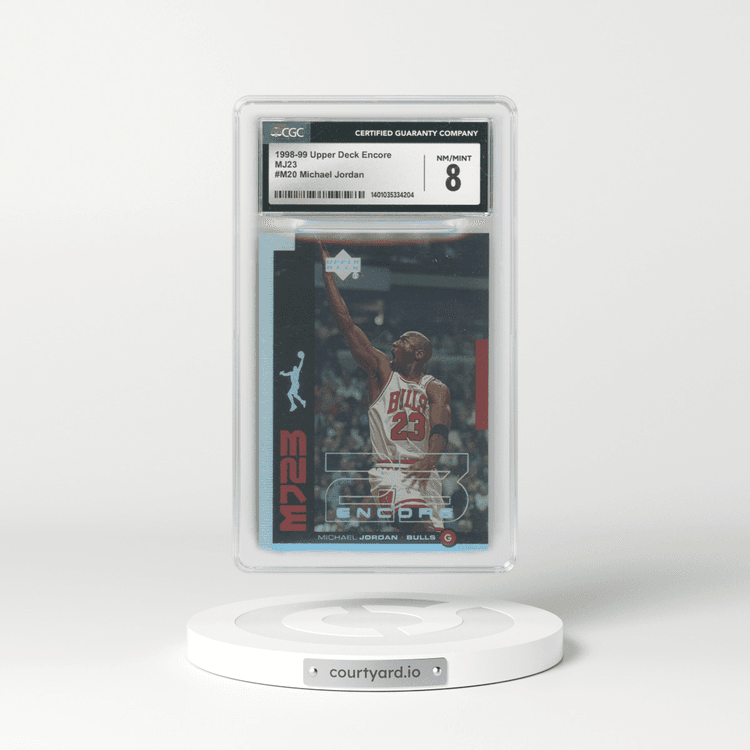 1998 Upper Deck Encore #M20 Michael Jordan (CGC 8 NM-MT)