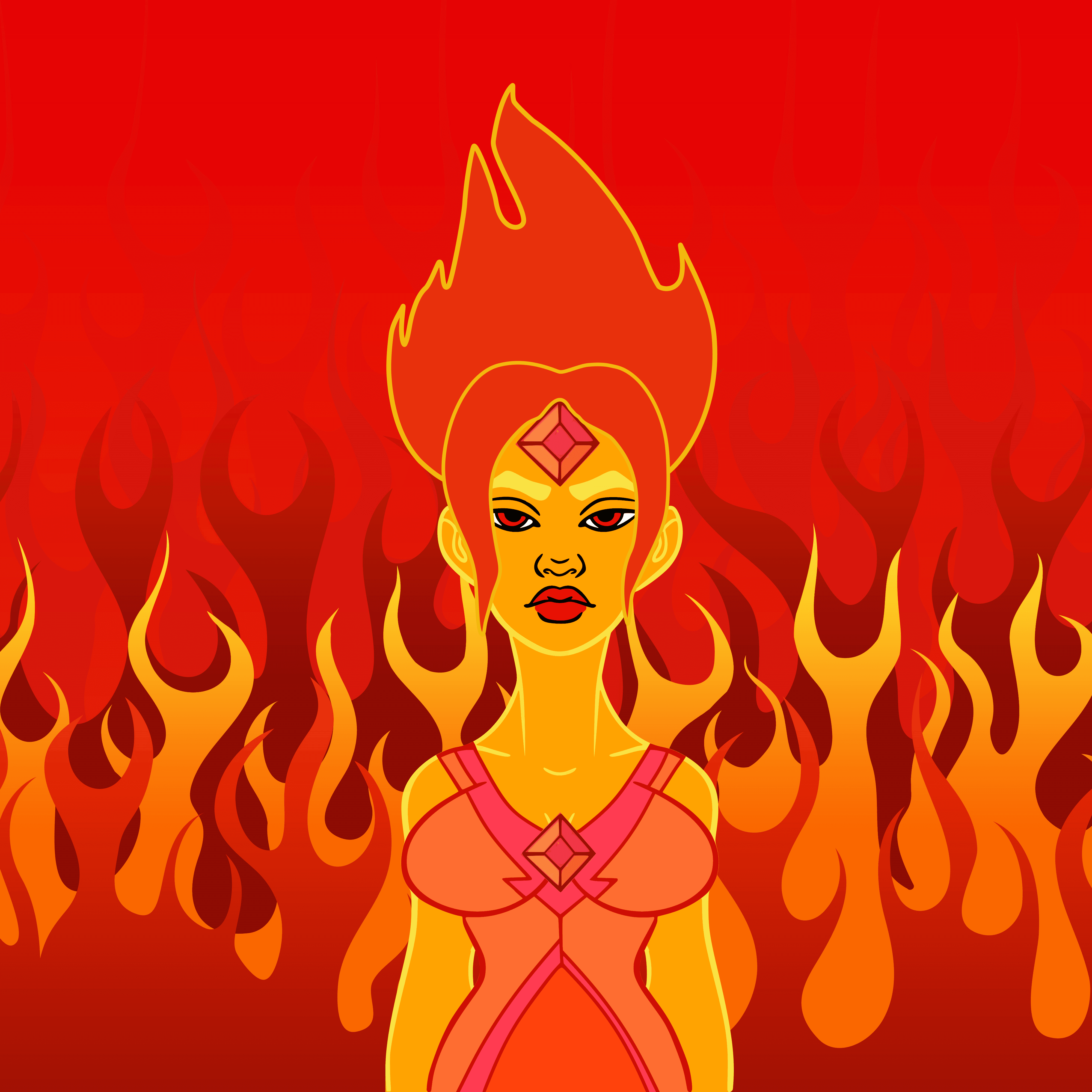 Phoebe, Flame Princess