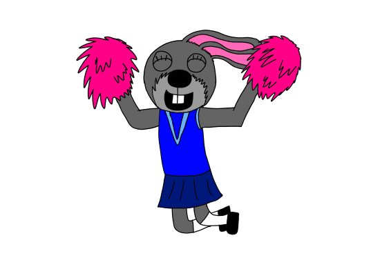 Cheerleading Rabbit