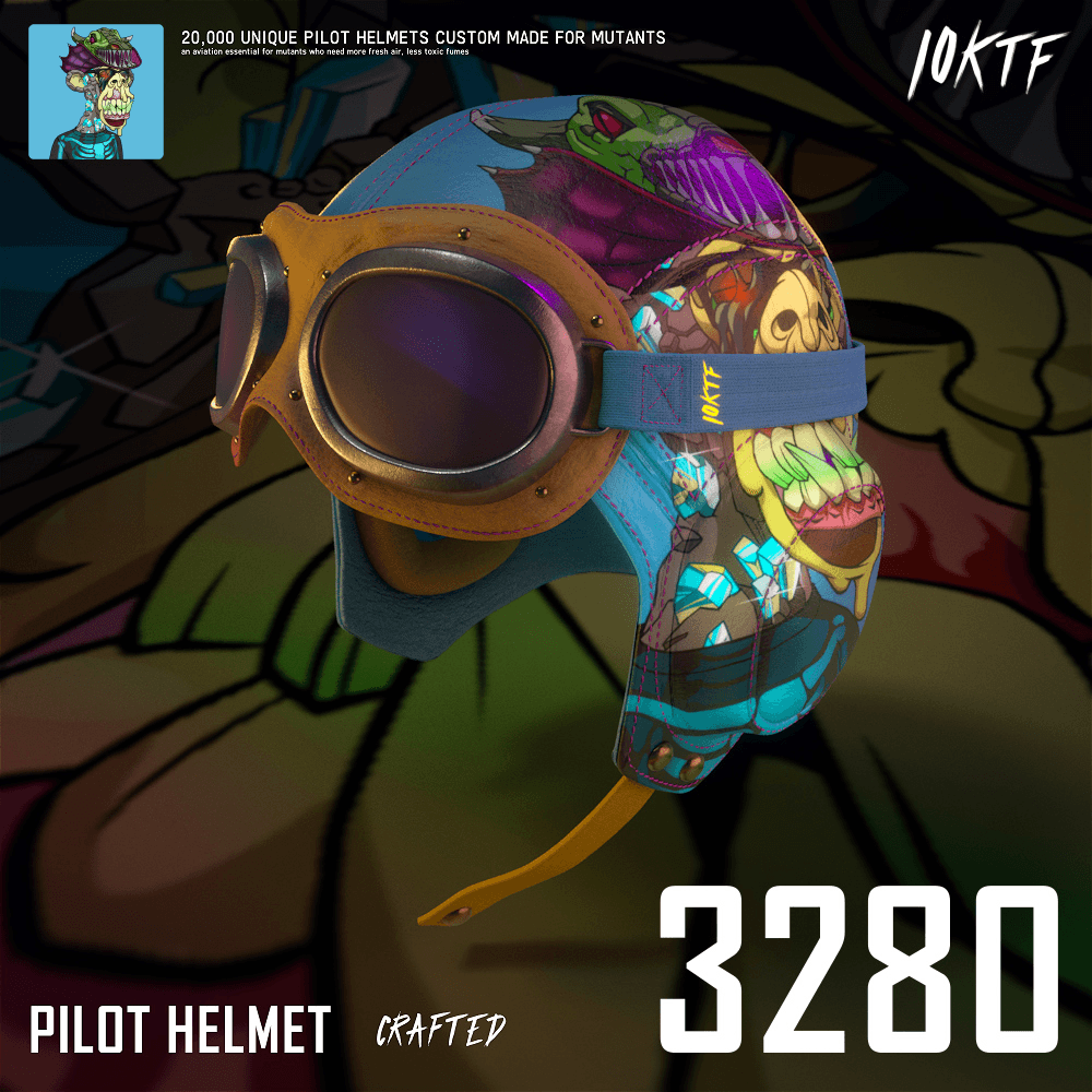 Mutant Pilot Helmet #3280