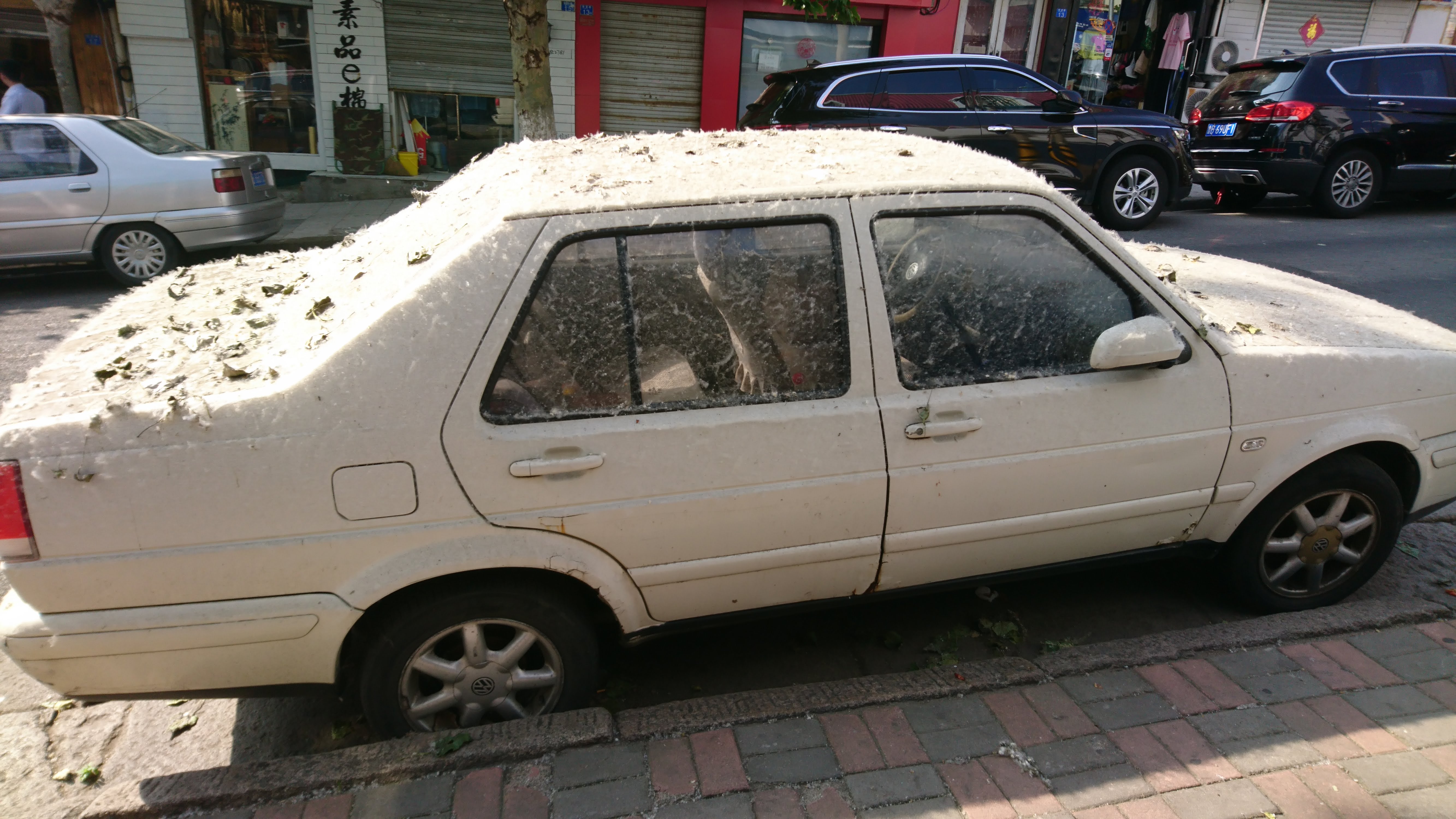 Dirty Car in Qingdao