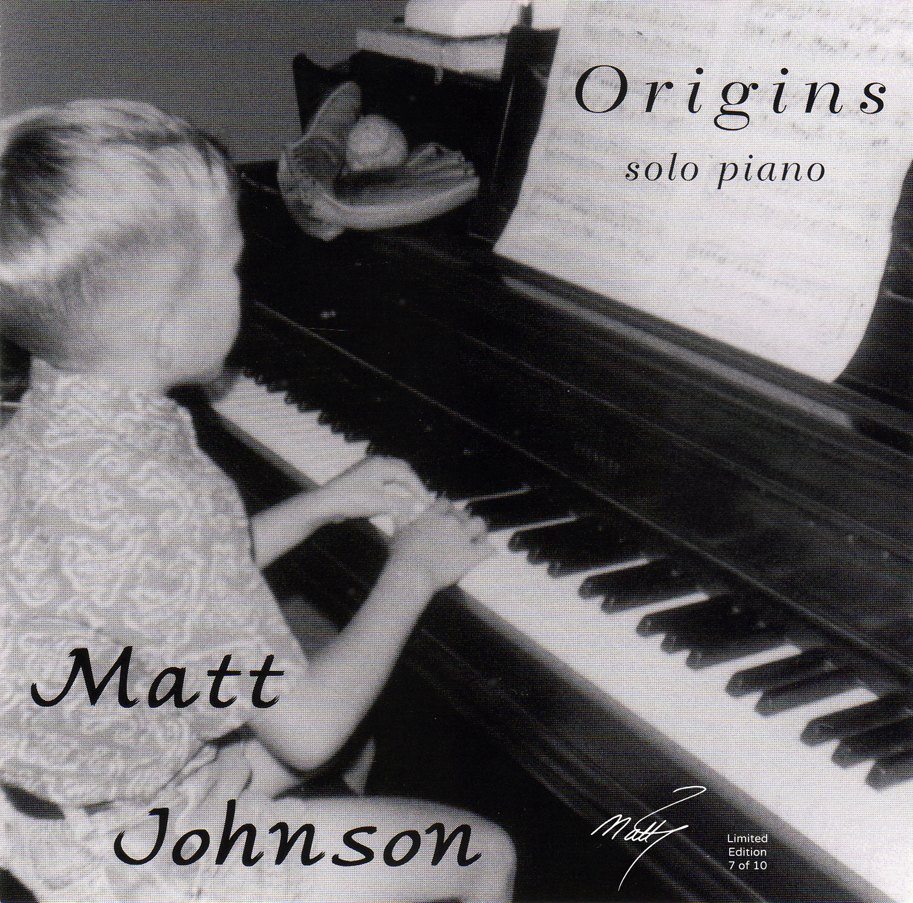 "Origins" by Matt Johnson-Autographed Limited Edition (7 of 10)