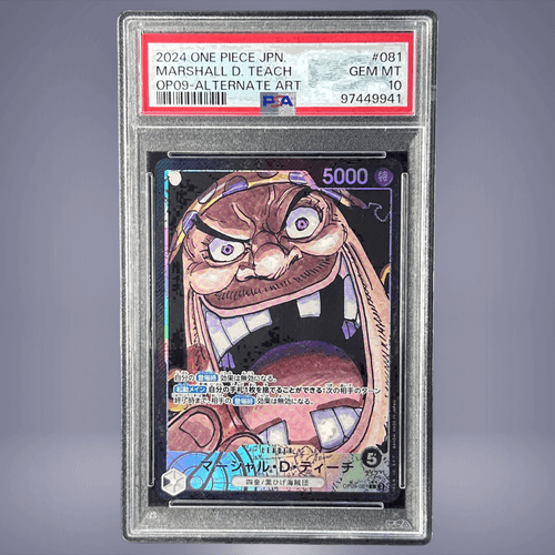 2024 ONE PIECE マーシャル・D・ティーチ #081 PSA 10 - メルカリNFT
