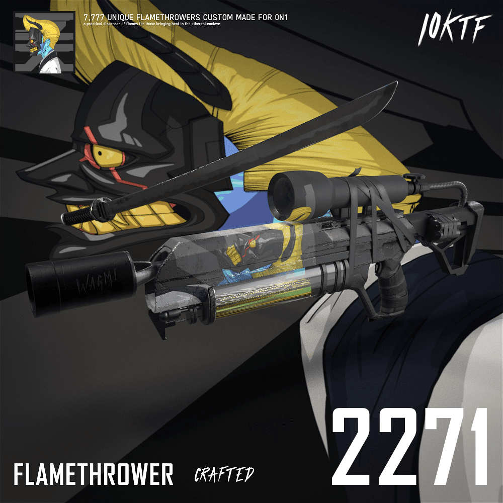 0N1 Flamethrower #2271