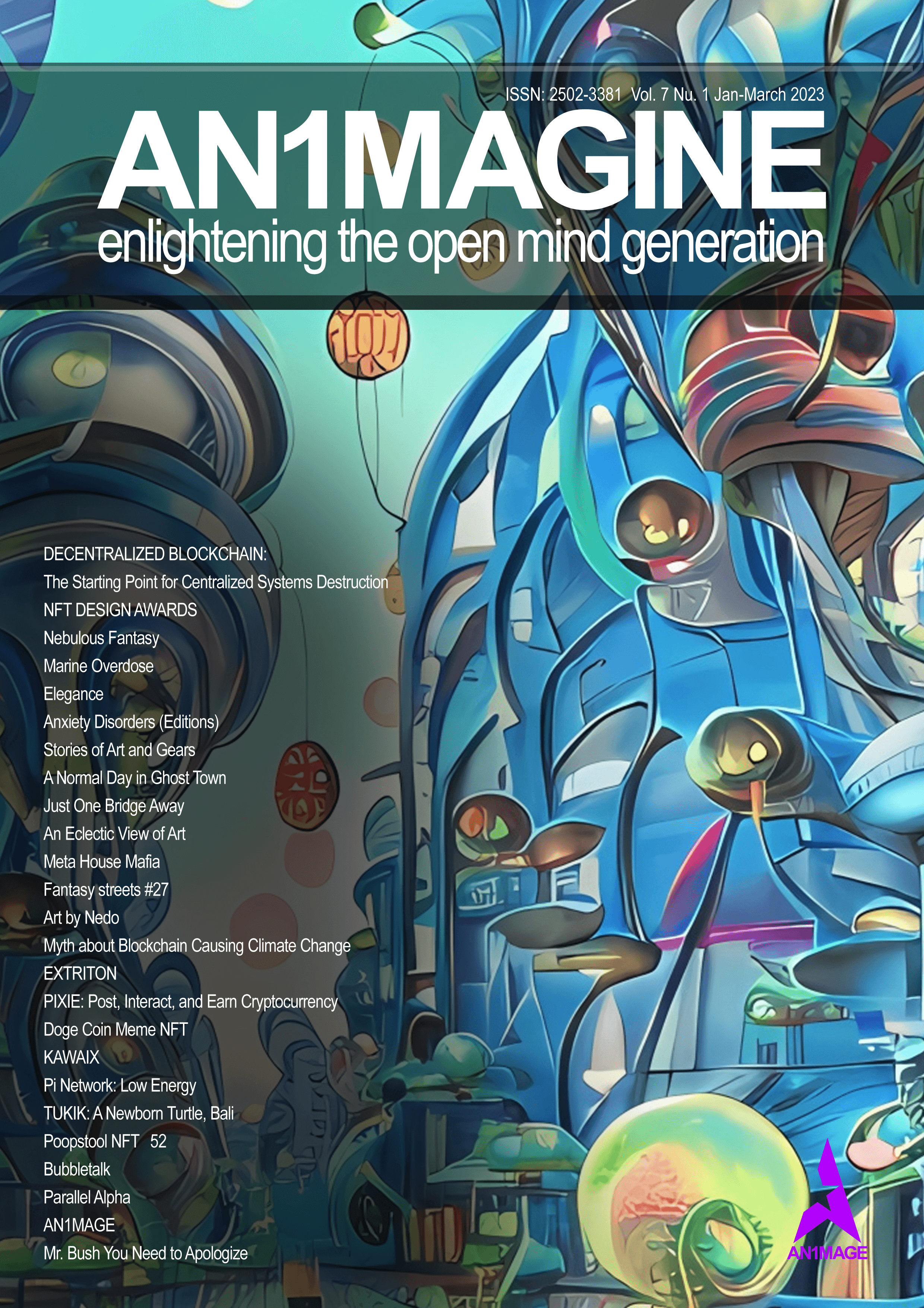 AN1MAGINE: VOLUME 7 NUMBER 1 JANUARY-MARCH 2023