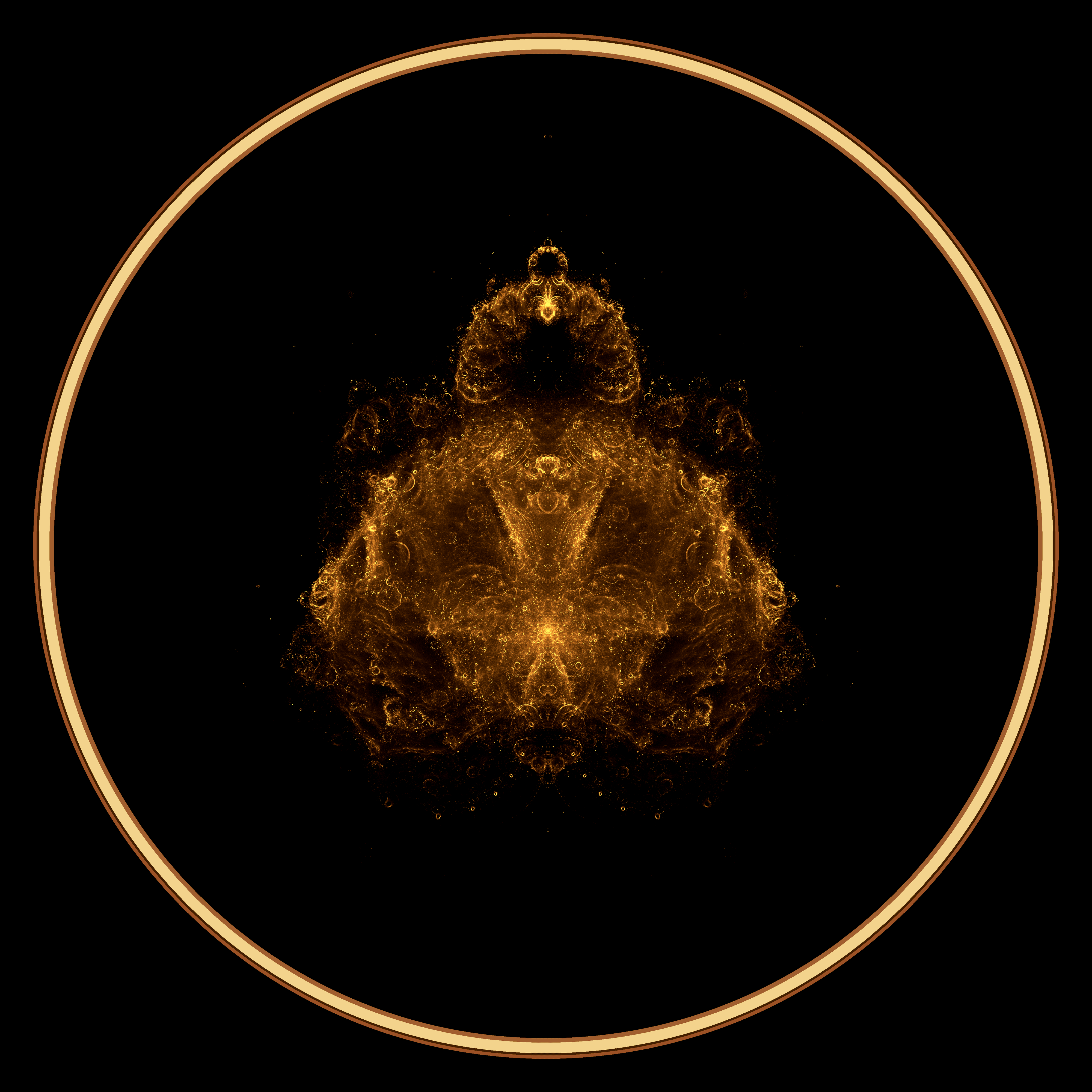 Golden Buddhabrot