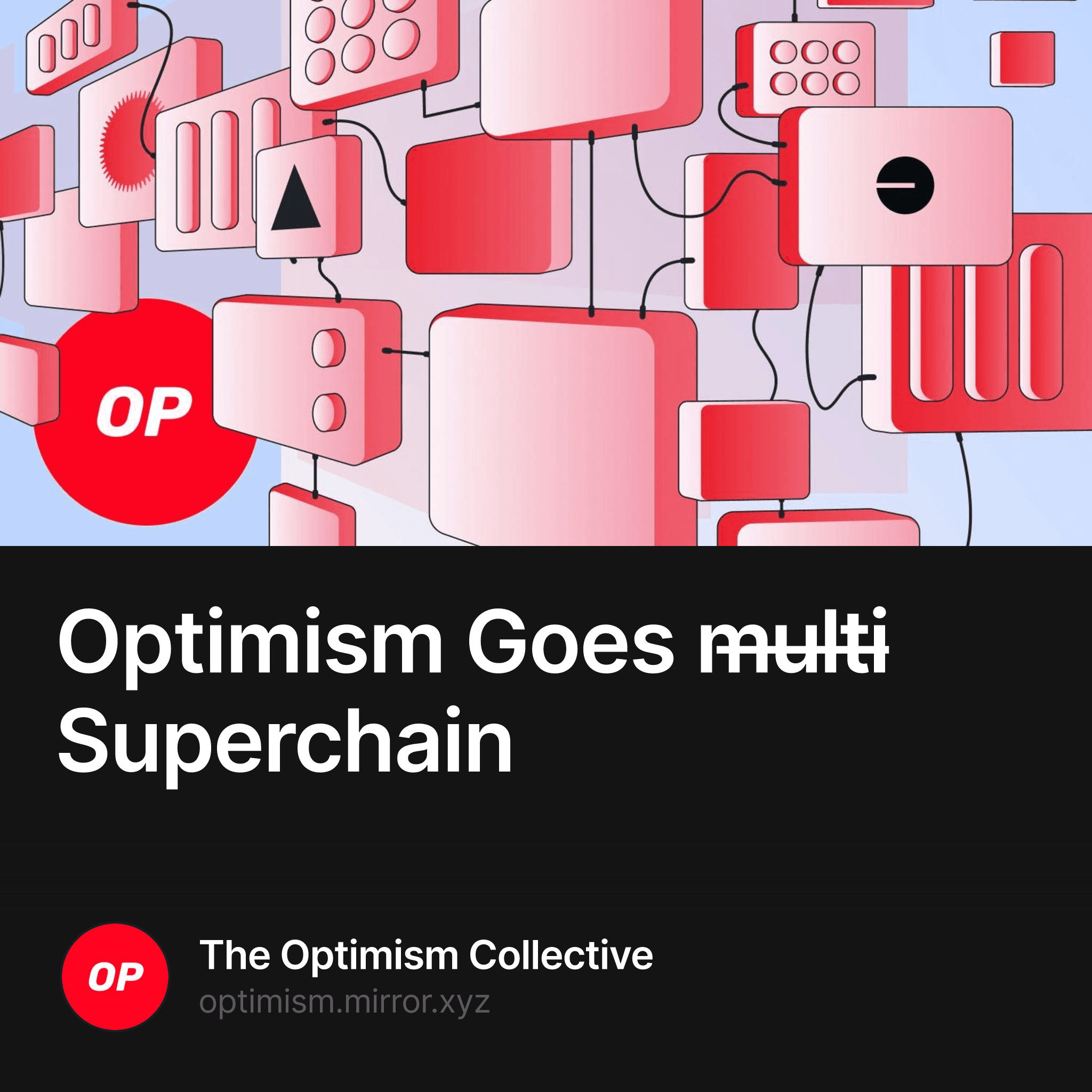 Optimism Goes m̶u̶l̶t̶i̶ Superchain 1/10000