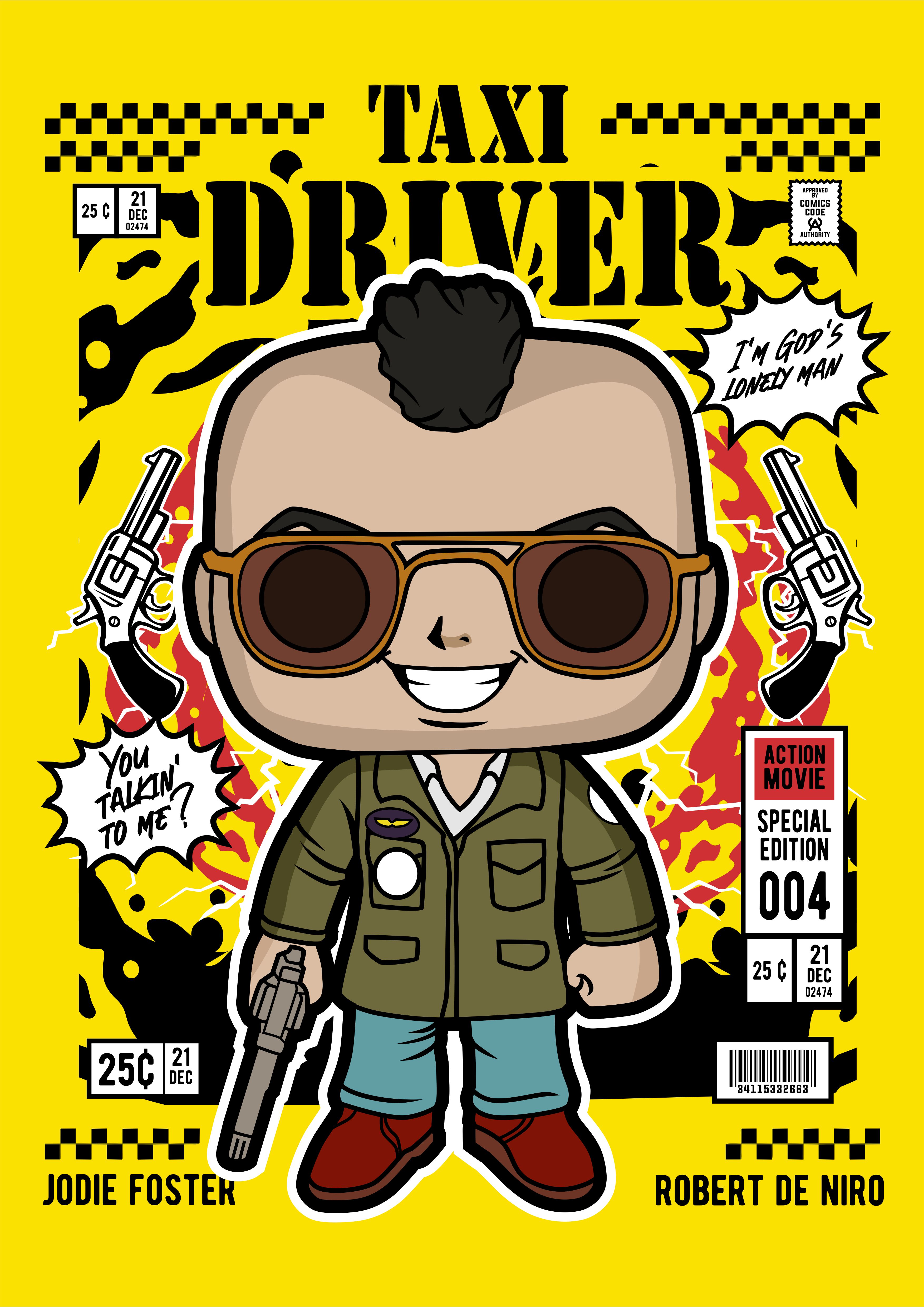 ComicBookPunk #110 Taxi Driver Robert De Niro
