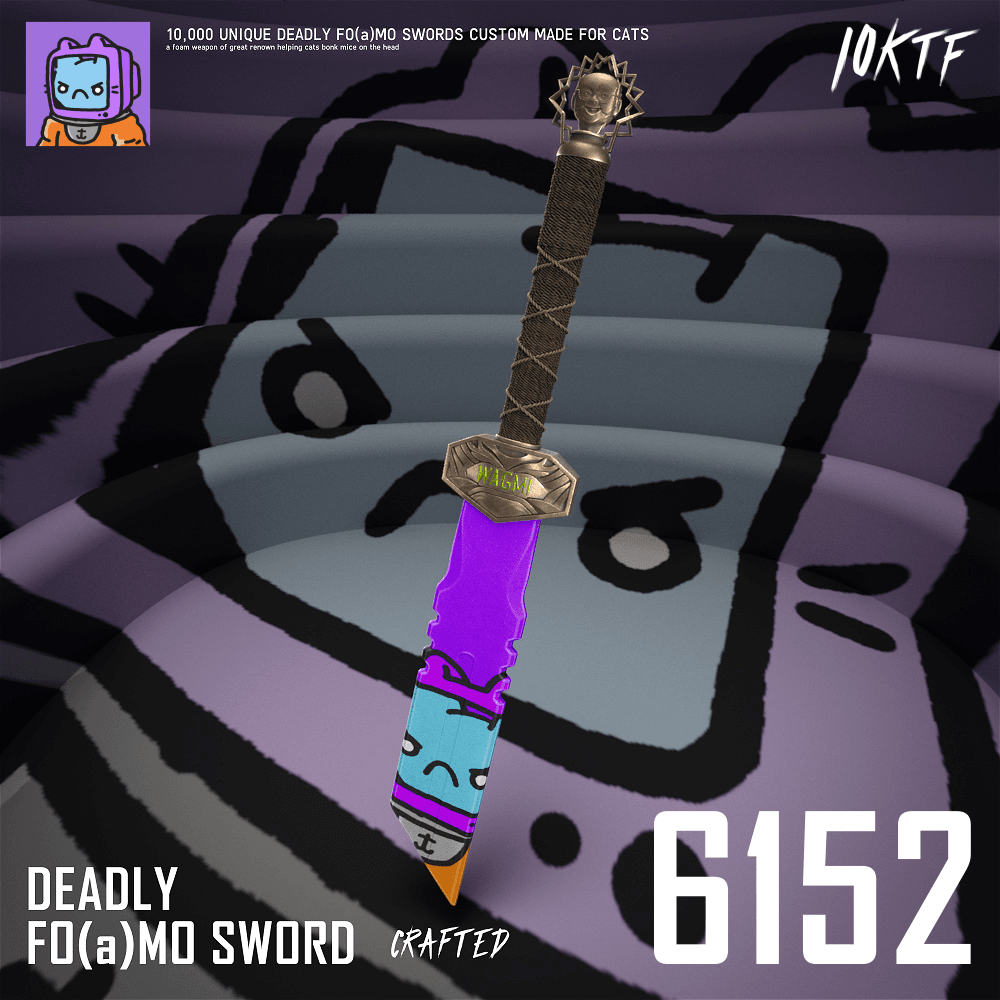 Cool Deadly FO(a)MO Sword #6152