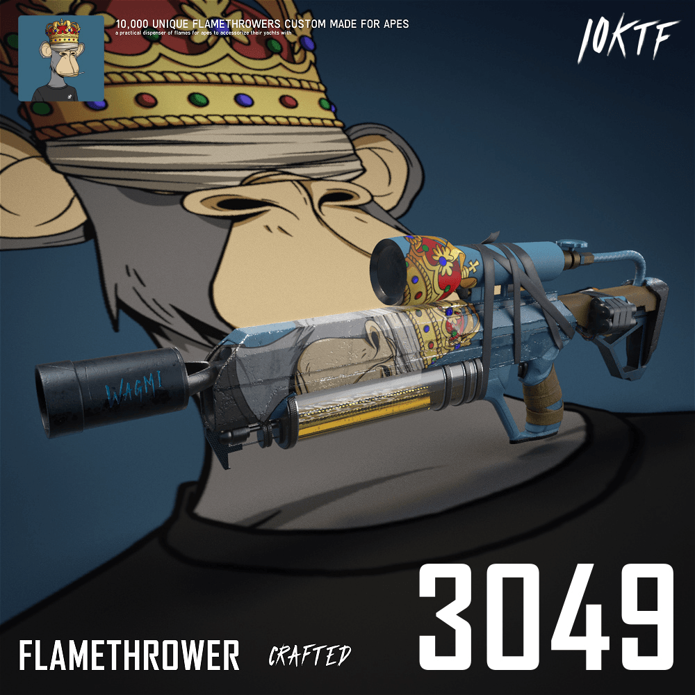 Ape Flamethrower #3049