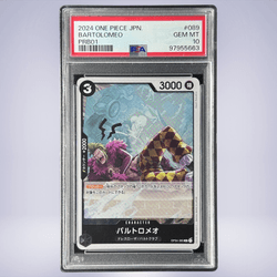 2024 ONE PIECE バルトロメオ #089 PSA 10