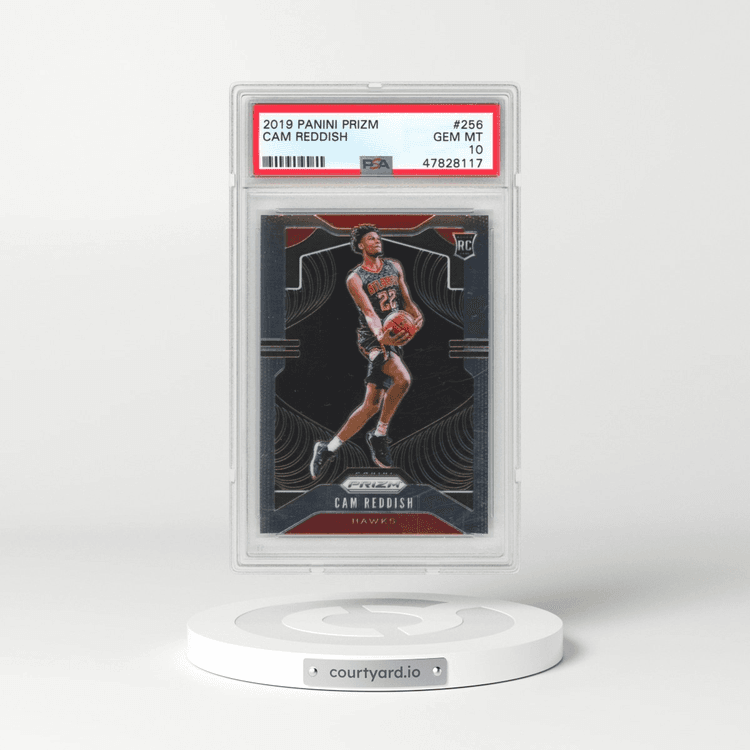 2019 Panini Prizm #256 Cam Reddish (PSA 10 GEM MINT)