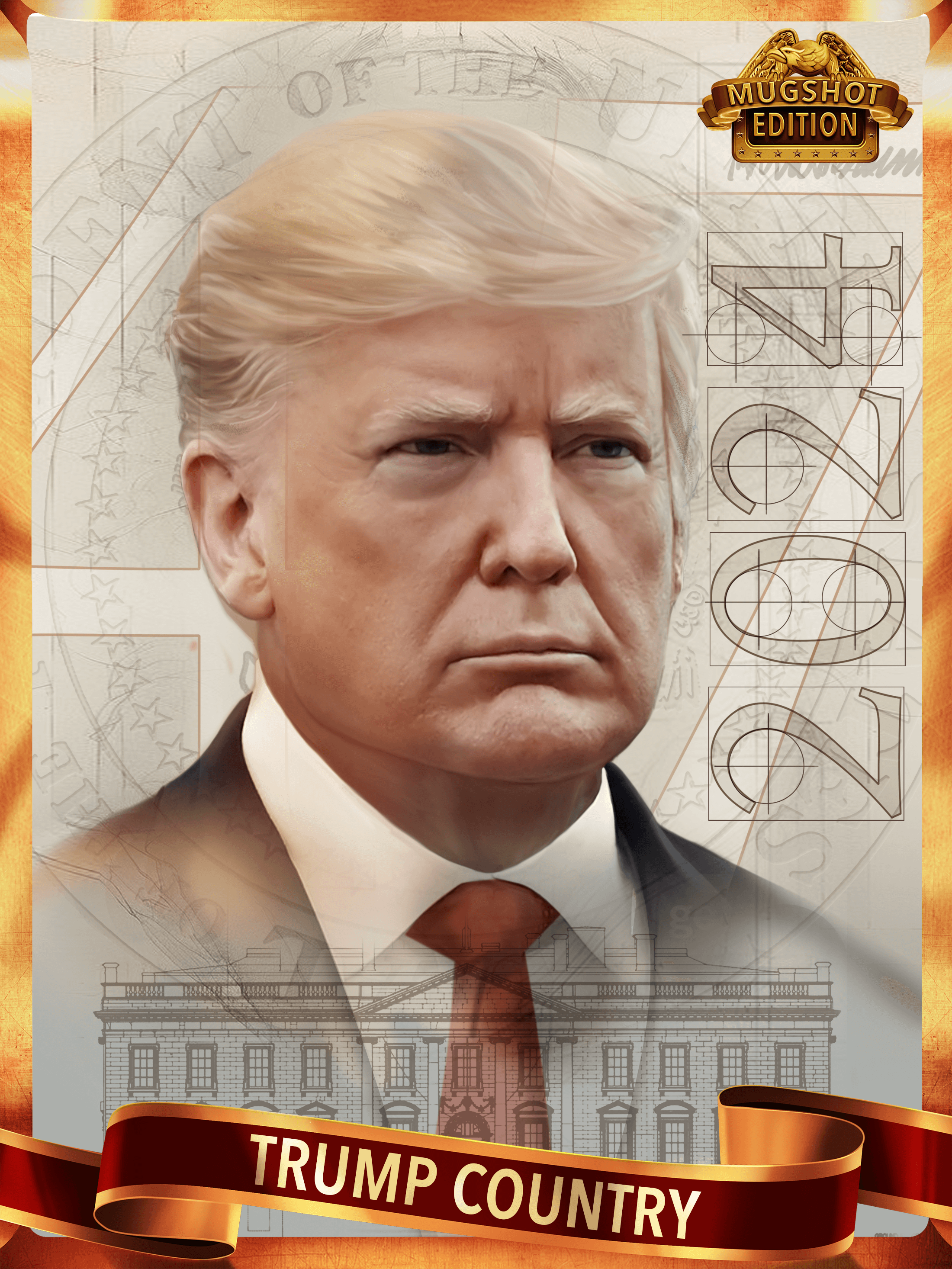 Trump Digital Trading Cards MugShot Edition #35327