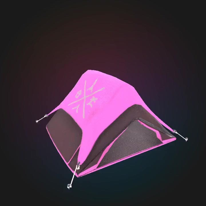 Pink Bushleague Tent