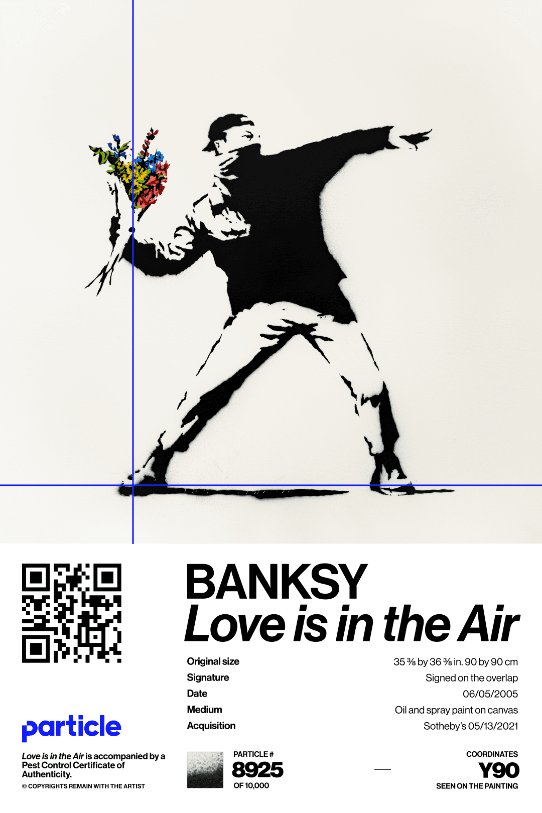 Banksy | Love Is In The Air #8925