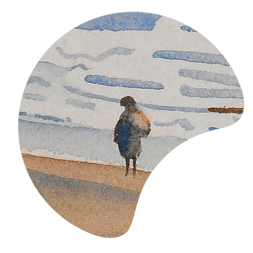 Seashore Waikanae - Rita Angus